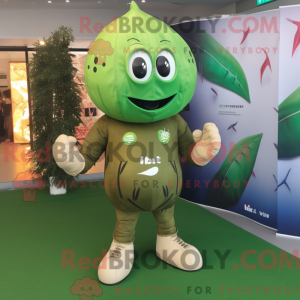 Oliven Rugby Ball maskot...