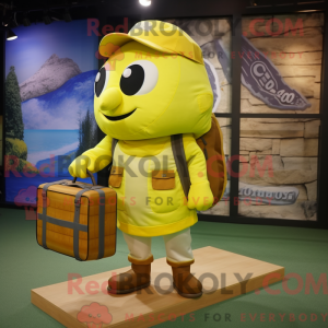 Lemon Yellow Cod maskot...