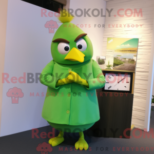Zielony kanarifugl...