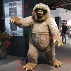 Disfraz de mascota perezoso...