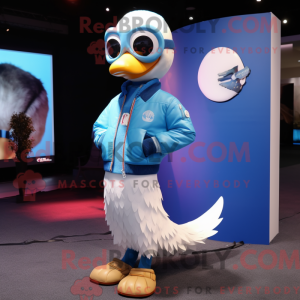 Figura de máscara de cisne...