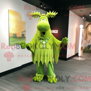 Lime Green Moose...