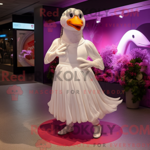Costume mascotte de Magenta...
