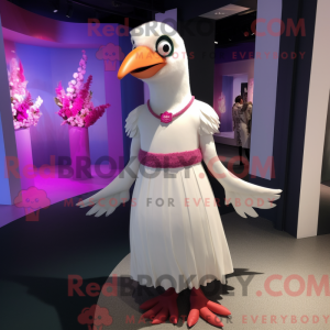 Costume mascotte de Magenta...