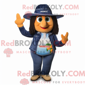 Postava maskota Navy Mango...