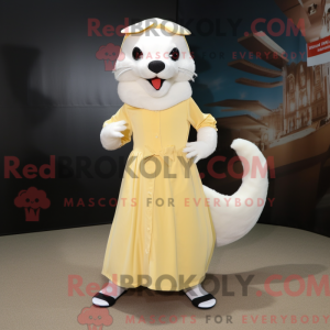 Costume mascotte de belette...