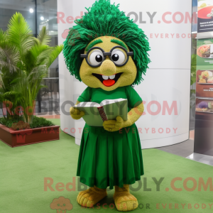 Forest Green Biryani mascot...