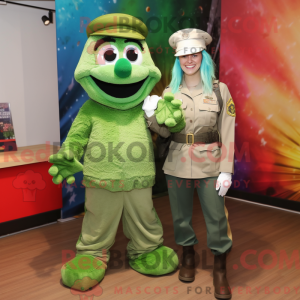 Green American Soldier...
