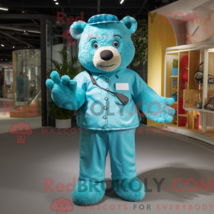 Costume mascotte d ours...