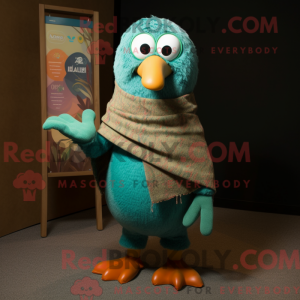 Disfraz de mascota Teal...