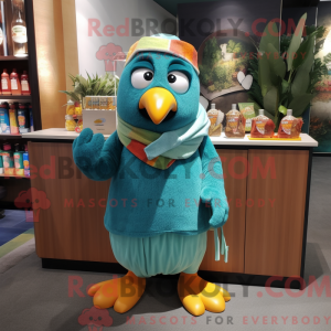 Disfraz de mascota Teal...