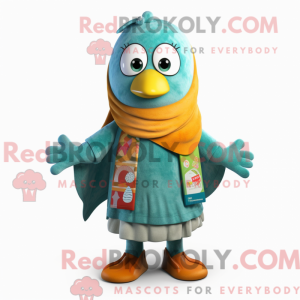 Disfraz de mascota Teal...