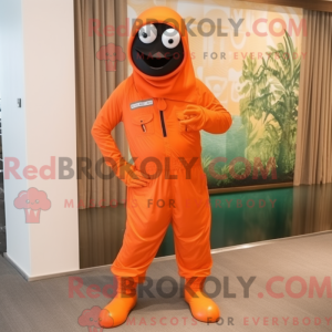 Postava maskota Orange Para...