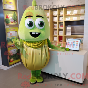 Maskottchenkostüm Olive...