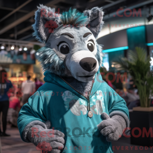 Disfraz de mascota Teal...