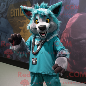 Disfraz de mascota Teal...
