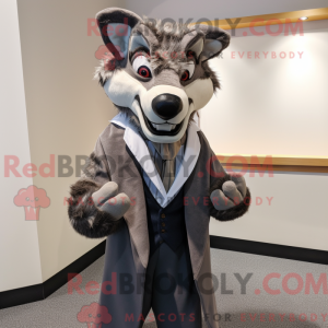 Gray Thylacosmilus mascot...