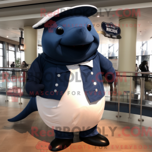 Maskotka Navy Humpback...