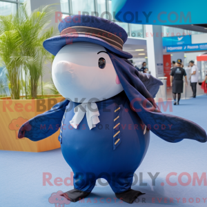 Maskotka Navy Humpback...