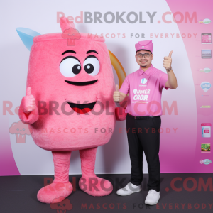 Pink Fried Rice maskot...
