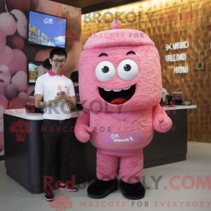 Pink Fried Rice maskot...