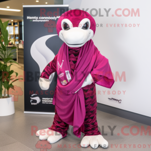 Disfraz de mascota Magenta...