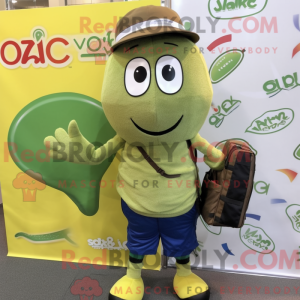 Postava maskota Olive...