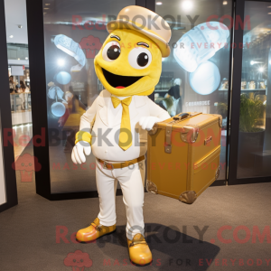 Gold Cod-mascottekostuum...