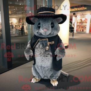 Mascotte de Chinchilla noir...