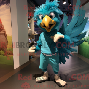 Costume mascotte de harpie...