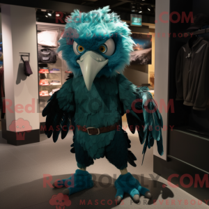 Teal Harpy Maskottchen...