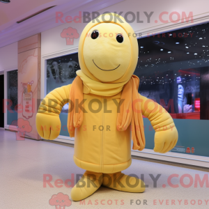 Gold Shrimp Scampi mascot...
