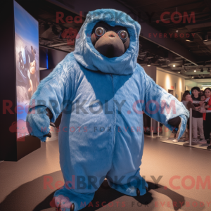 Maskotka Blue Giant Sloth w...