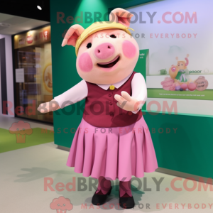 Zeug mascotte kostuum...