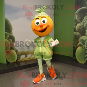 Oliven mandarin maskot...