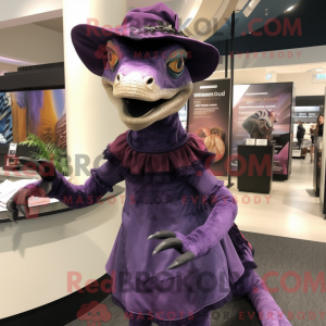 Lilla Deinonychus maskot...
