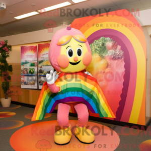 Costume de mascotte Peach...