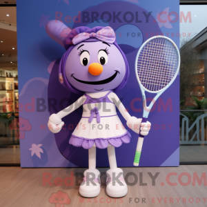 Lavendel tennisracket...