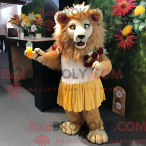 Tamer Lion-maskotdraktfigur...