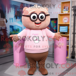 Brun Rosa máscara de...