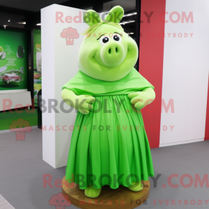 Disfraz de mascota Lime...