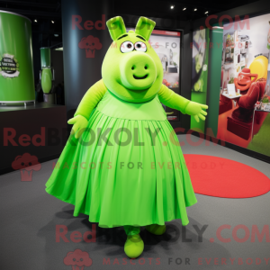 Lime Green Pig...