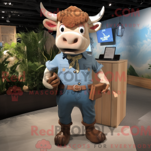 Disfraz de mascota Tan Bull...