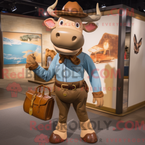 Disfraz de mascota Tan Bull...