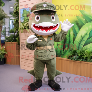 Maskotka Olive Shark jest...