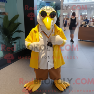 Gul Albatross maskot...