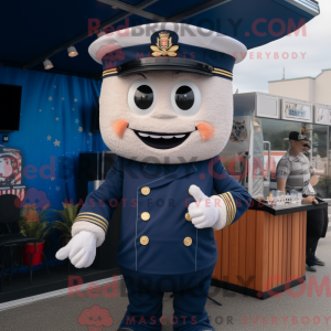 Navy Lasagne maskot kostume...