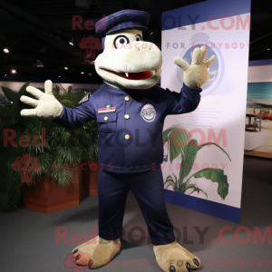 Máscara de crocodilo da...