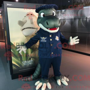Máscara de crocodilo da...