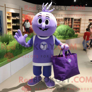 Lavendel-ui-mascottekostuum...